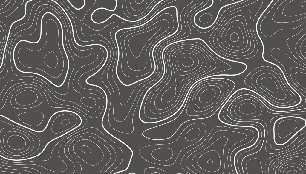 Abstract background with a topography contour map design